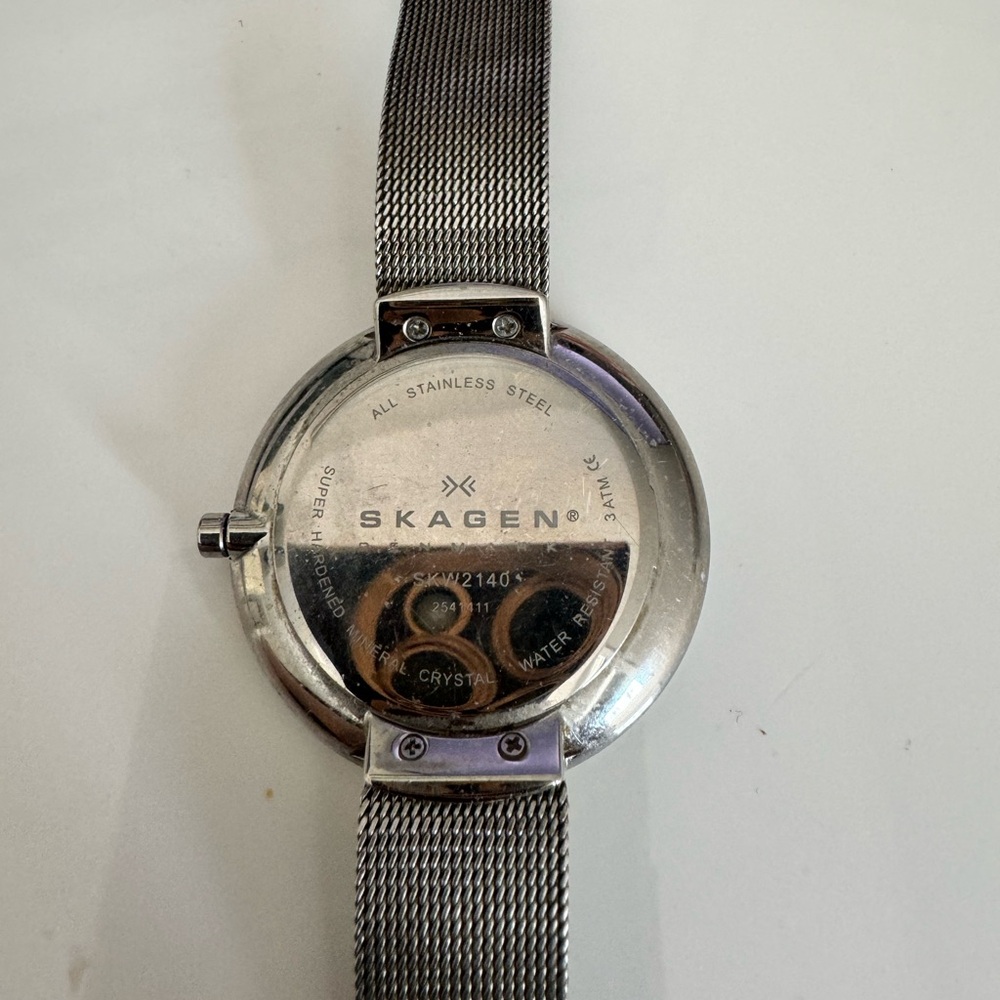 Skagen silver watch